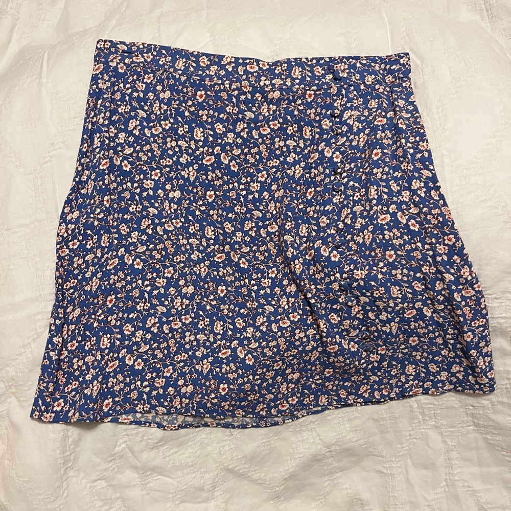 Madewell mini skirt floral